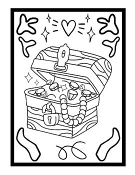 pirate flag coloring page