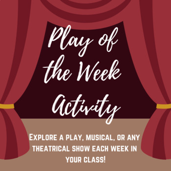 Preview of FREE Play of the Week Activity