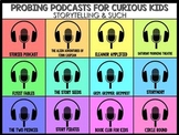 FREE Podcast Digital Choice Board - Links to 60 Kid-Friend