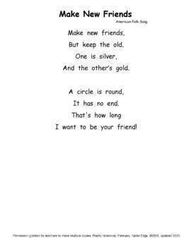 short friendship poems for kids