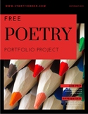 FREE Poetry Portfolio Project for Middle Grades