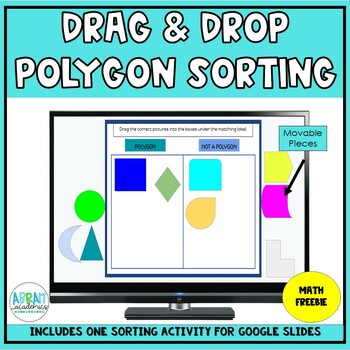 Preview of FREE Polygon Digital Sorting Activity