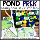 FREE Pond Themed Plans for Toddlers and Preschoolers