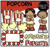FREE Popcorn Clip Art Bundle {Educlips Clipart}