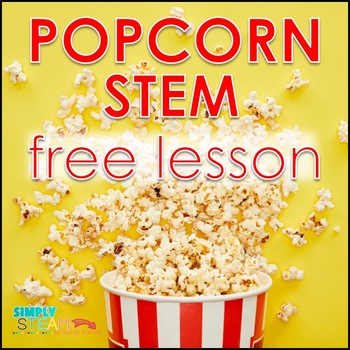 Preview of FREE Popcorn STEM Activity and Science