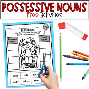 Preview of Possessive Nouns - FREE