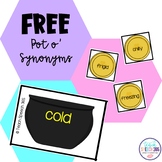FREE Pot o' Synonyms for Speech Therapy