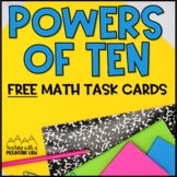 Powers of Ten Task Cards