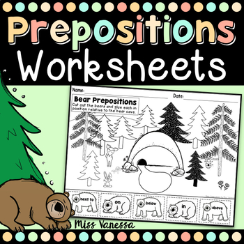 Preview of Prepositions Worksheets
