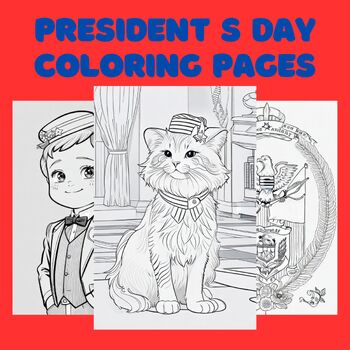 Preview of FREE President's Day Coloring Pages/President's Day activities /Coloring Sheets