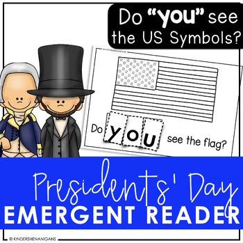 Preview of FREE Presidents Day Emergent Reader