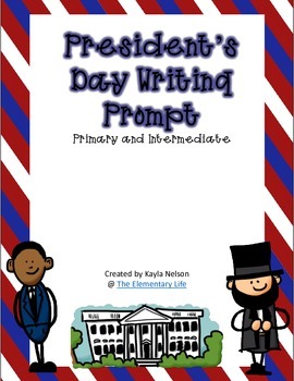 Preview of FREE President's Day Writing Prompt