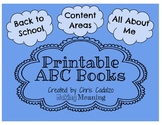 FREE Printable ABC Book