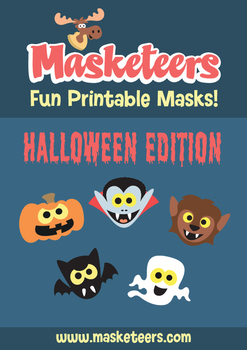 Preview of FREE Printable Halloween Masks!