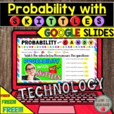 FREE Probability with Skittles in Google Slides Distance Learning