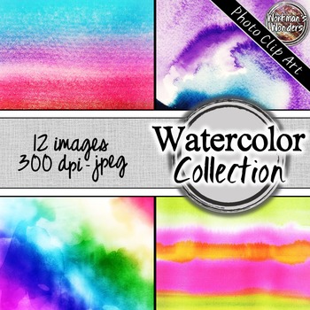 Preview of Watercolor Digital Paper