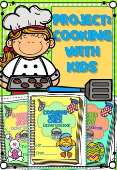 Preview of FREE Project: Cooking with kids minibooks NO PREP