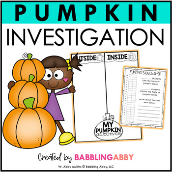 Preview of FREE Pumpkin Investigation - Halloween Holiday - Fall