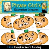 FREE Pumpkin Word Work Building | Fall CVC Words Activity