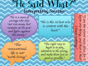 Preview of *FREE* Quotes Posters from Greek Philosophers (Aristotle, Plato, Socrates)