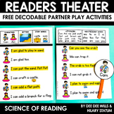 FREE READERS THEATER DECODABLE PARTNER PLAYS FOR KINDERGAR