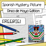 FREE RESOURCE Spanish Mystery Picture Cinco de Mayo Color 