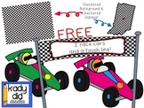 FREE Race Car Clipart - by Kady Did Doodles