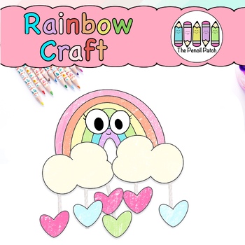 Preview of FREE Rainbow Craft | Manualidad de Arcoiris