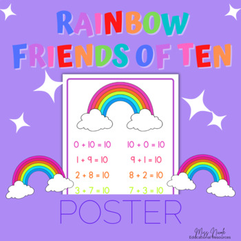 Rainbow Friends Purple (Friendly) | Poster
