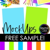 FREE Rainbow School Mock Up Sample {Creative Clips}