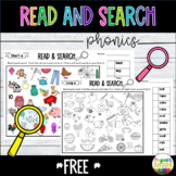 FREE* Read & Search/Find Hidden Picture Puzzles - Long/Short Vowels