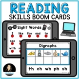 FREE Reading Boom Cards Distance Learning with Audio