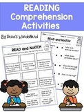 FREE Reading Comprehension Activities
