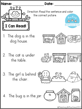 FREE Reading Comprehension Check by Teaching Biilfizzcend | TpT