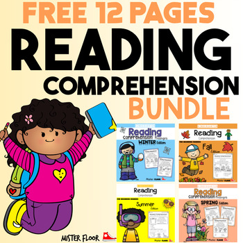 FREE Reading Comprehension Passages by Mister Clips | TPT
