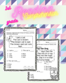 Reading: Comprehension Passages Worksheet (First Grade)