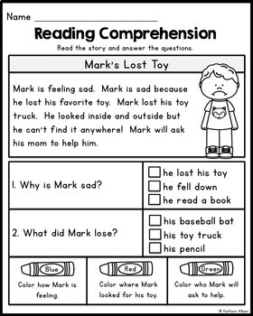 FREE Reading Comprehension Passages - Summer Review by ...