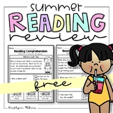 FREE Reading Comprehension Passages - Summer Review