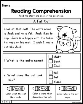 Free Reading Comprehension Practice Passages By Kaitlynn Albani Tpt