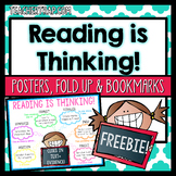 FREE Reading Comprehension Posters and Foldups