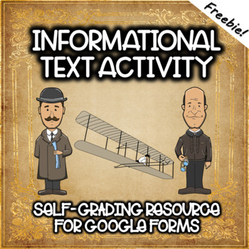 FREE Reading Comprehension with Informational Texts Activity for Google Forms