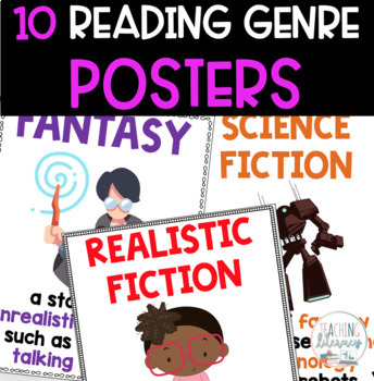 Preview of FREE | Reading Genre Posters