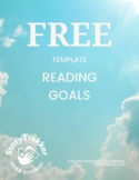 FREE | Reading Goals Chart | Middle School