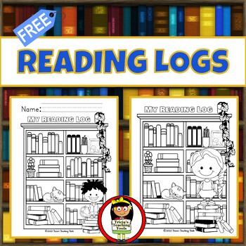 FREE Reading Logs for PK-3rd Grade by Tricia's Teaching Tools | TpT