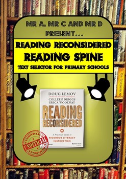 Preview of FREE Reading (Reconsidered) Spine for Primary Schools