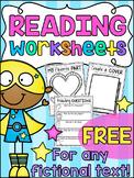 FREE Reading Response Worksheets
