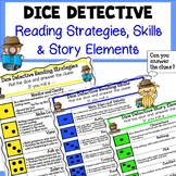 FREE Reading Strategies, Skills and Story Elements Dice Game