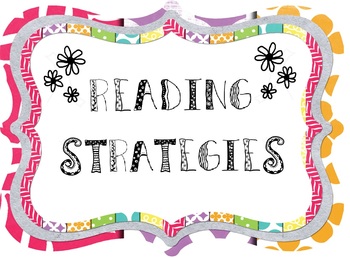 Preview of Reading Strategies Poster Pack