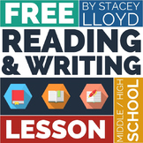FREE Reading and Writing Lesson