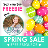 FREE Real World Math Newsletter | Easter Egg Hunt